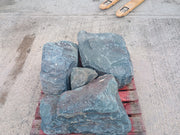 3 Large Natural Granite Garden Boulder Rockery Stones