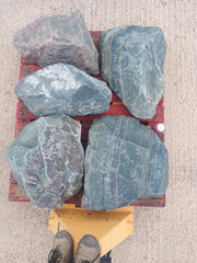 5 Large Natural Granite Garden Boulder Rockery Stones