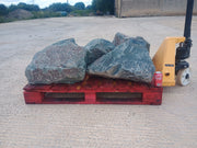 5 Large Natural Granite Garden Boulder Rockery Stones