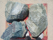 3 Large Natural Granite Garden Boulder Rockery Stones