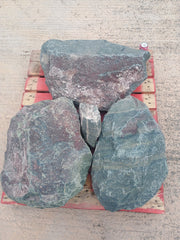 3 Large Natural Granite Garden Boulder Rockery Stones