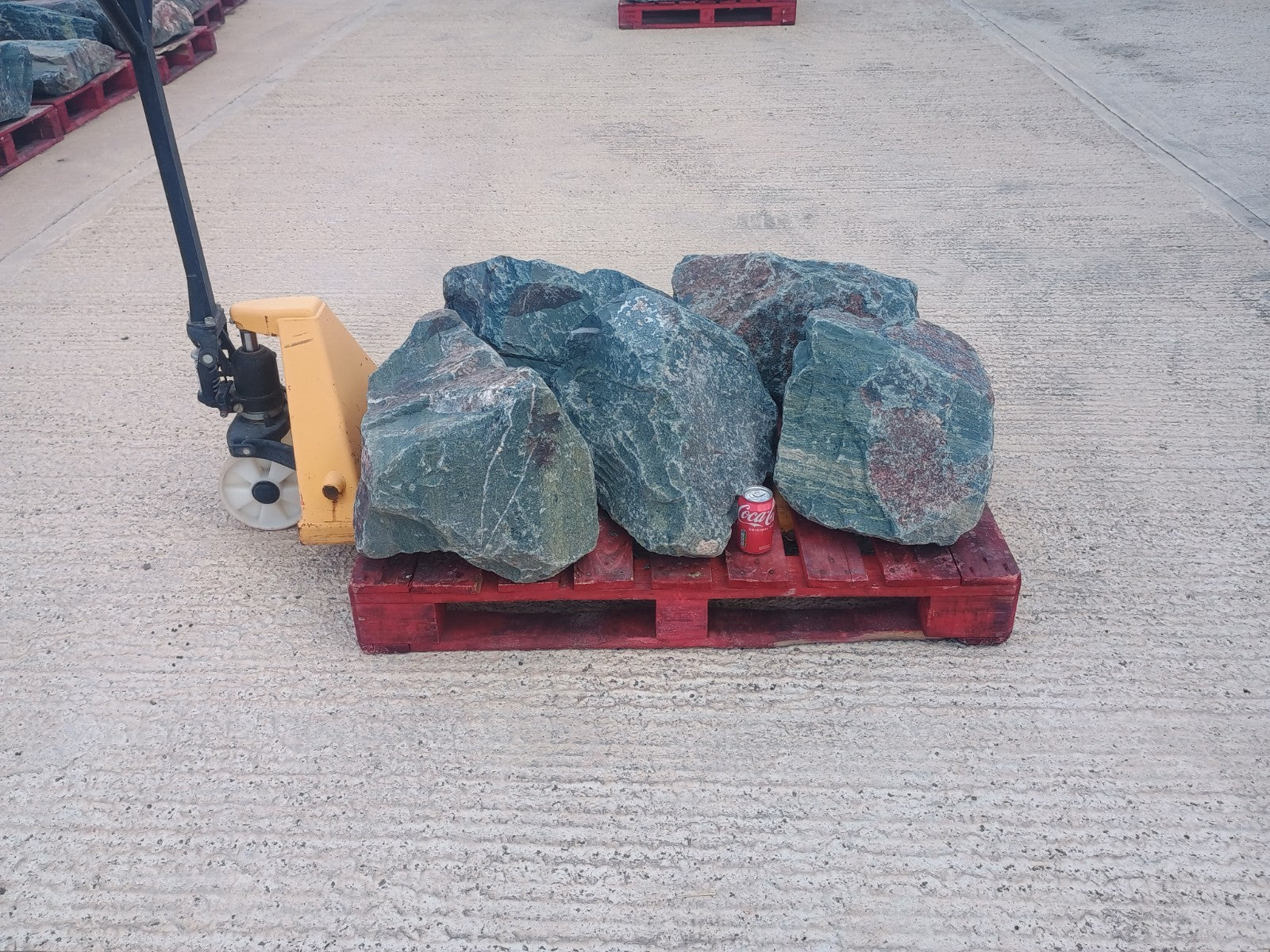 5 Large Natural Granite Garden Boulder Rockery Stones
