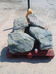 4 Large Natural Granite Garden Boulder Rockery Stones