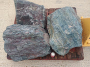3 Large Natural Granite Garden Boulder Rockery Stones