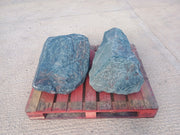 2 Large Natural Granite Garden Boulder Rockery Stones