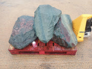 3 Large Natural Granite Garden Boulder Rockery Stones