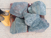 5 Large Natural Granite Garden Boulder Rockery Stones -  130kg,113kg,100kg,98kg,76kg