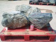 3 Large Natural Granite Garden Boulder Rockery Stones