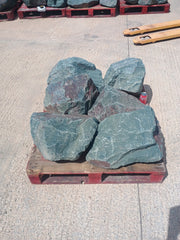 6 Large Natural Granite Garden Boulder Rockery Stones