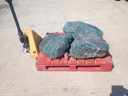 3 Large Natural Granite Garden Boulder Rockery Stones