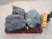 3 Large Natural Granite Garden Boulder Rockery Stones