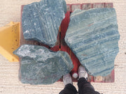 3 Large Natural Granite Garden Boulder Rockery Stones