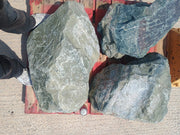 3 Large Natural Granite Garden Boulder Rockery Stones